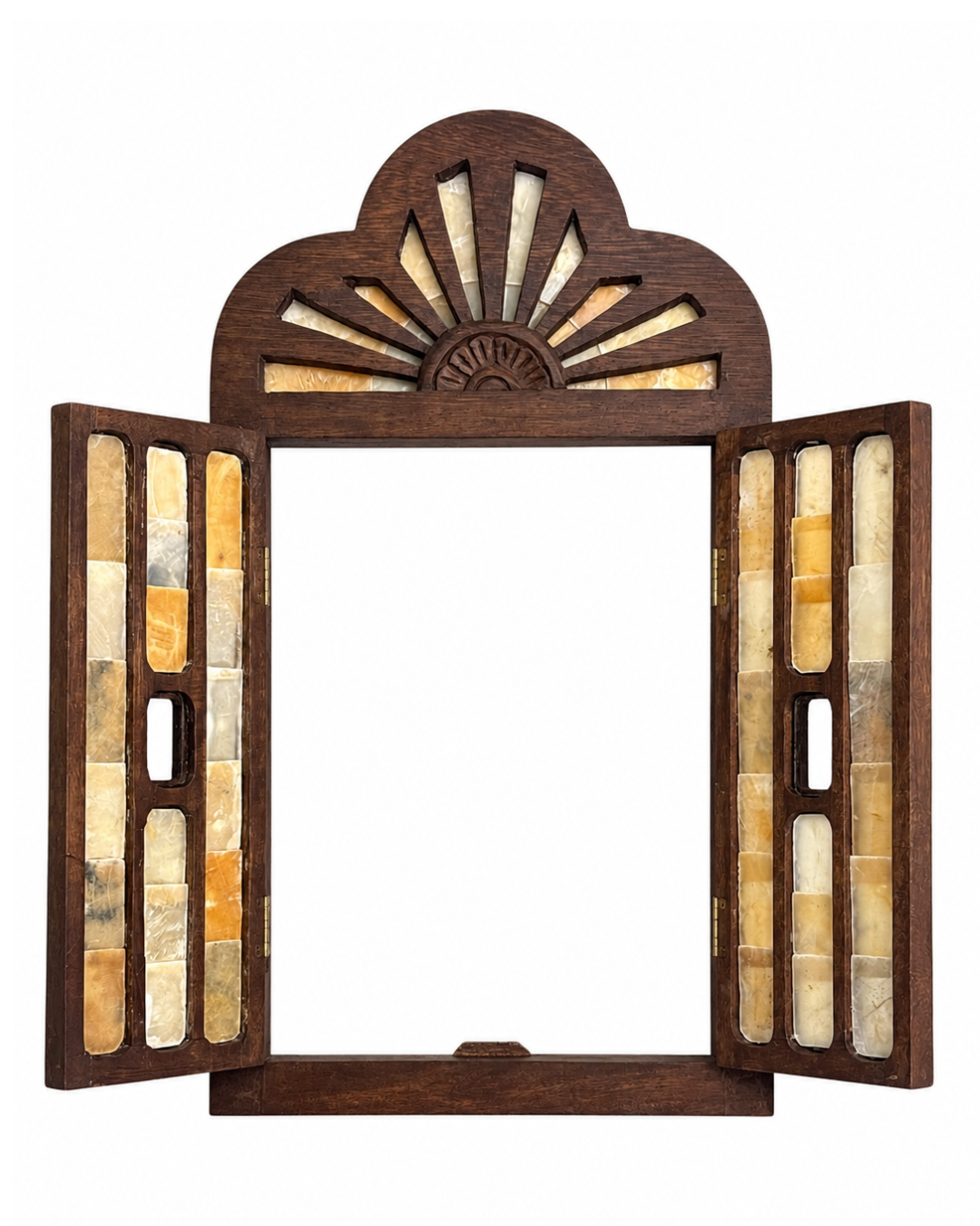 Handcrafted Openable Goan Windows (Flower)