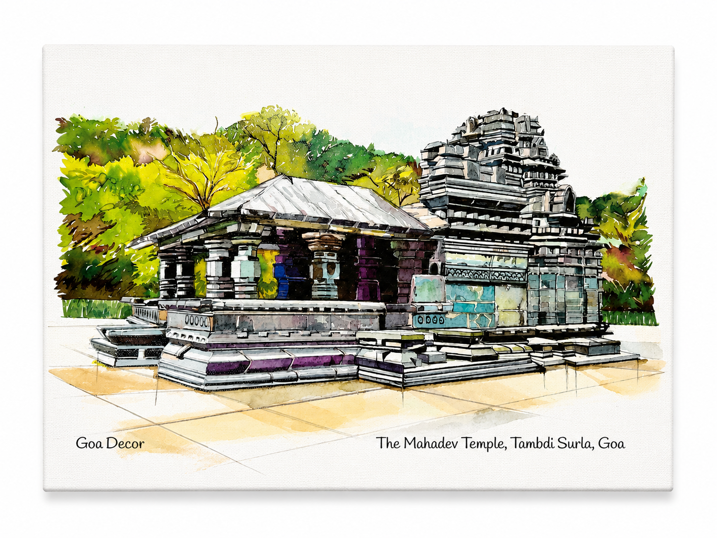 Canvas A4 | Art of Goa Edition