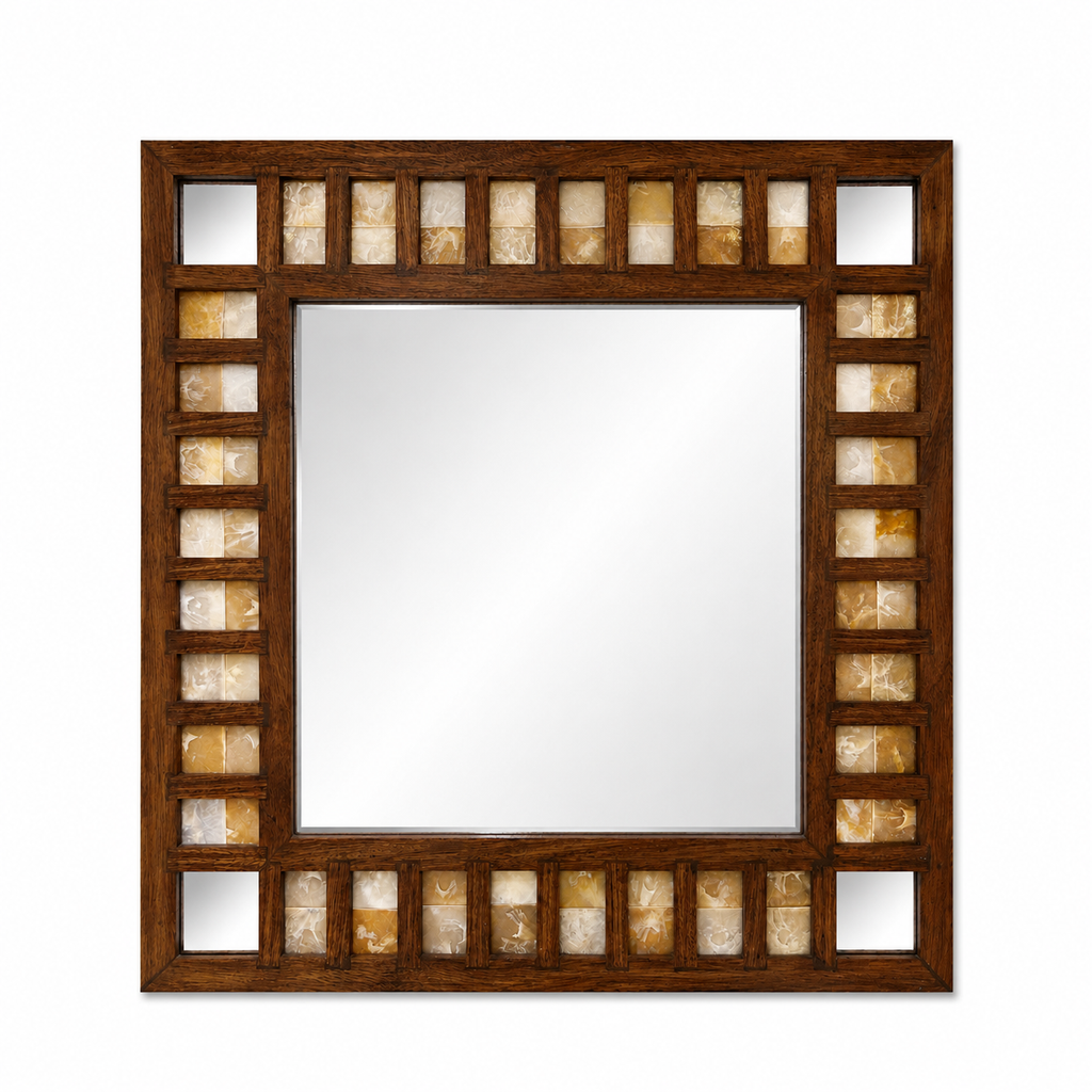Mother of Pearl Shell Mirror
