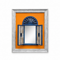 Framed Goan Window with mirror