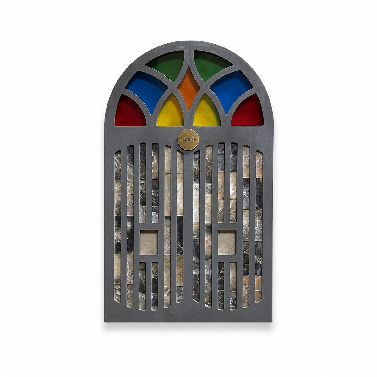 Fixed Goan Window - Arched