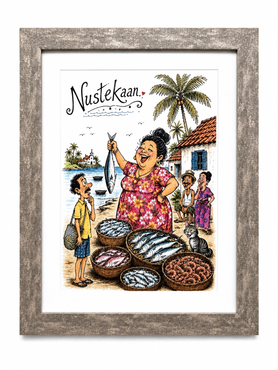 Traditional Occupations Caricature Digital Art